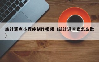 天长统计调查小程序制作视频（统计调查表怎么做）